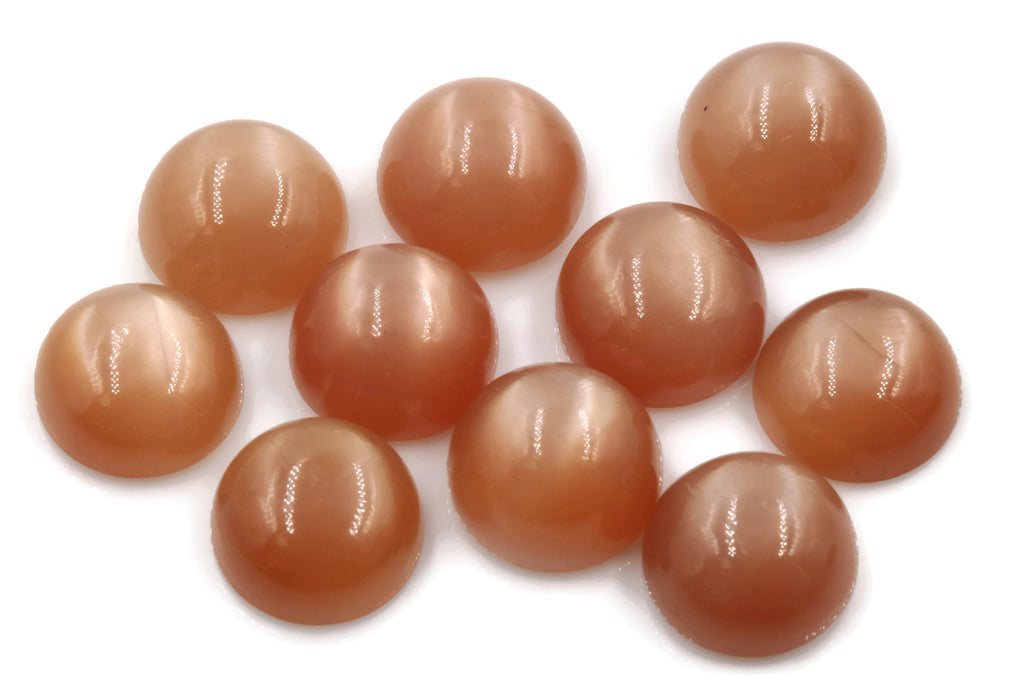 Moonstone Round 9mm-Planet Gemstones