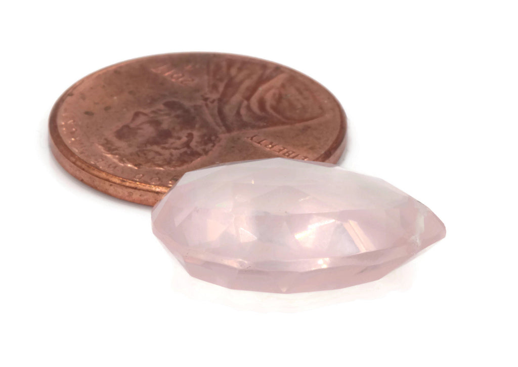 Natural Rose Quartz Gemstone Rose Quartz Stones Pink Quartz Stone Rose Quartz Drops DIY Jewelry Supplies DIY Jewelry Supplies-Planet Gemstones