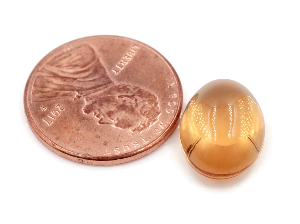 Coral Cabochon 14x10mm-Planet Gemstones