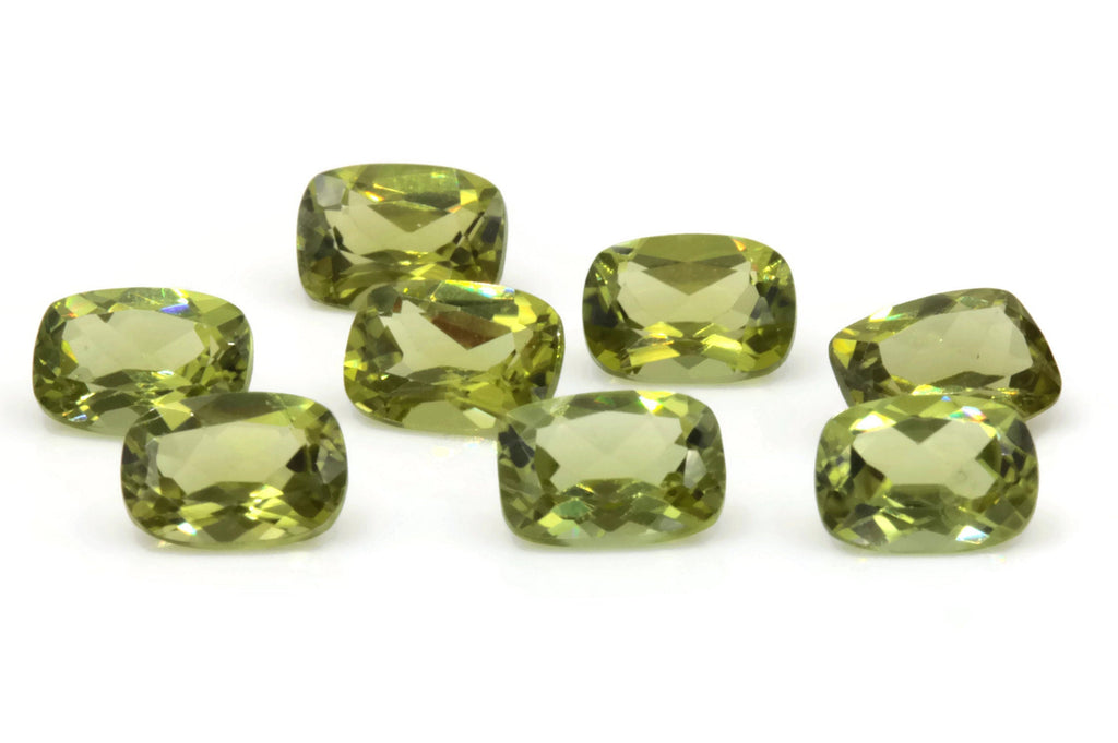 Peridot Cushion 7x5mm-Planet Gemstones