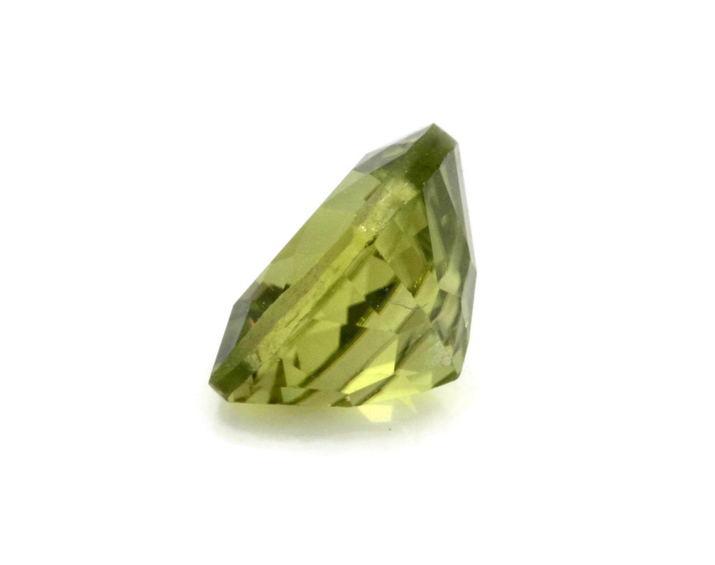 Peridot Natural Peridot Green Peridot Peridot Gemstone August Birthstone DIY Jewelry Supplies Peridot 1 Pc 1.40ct 7x7mm Gift for Her-Planet Gemstones