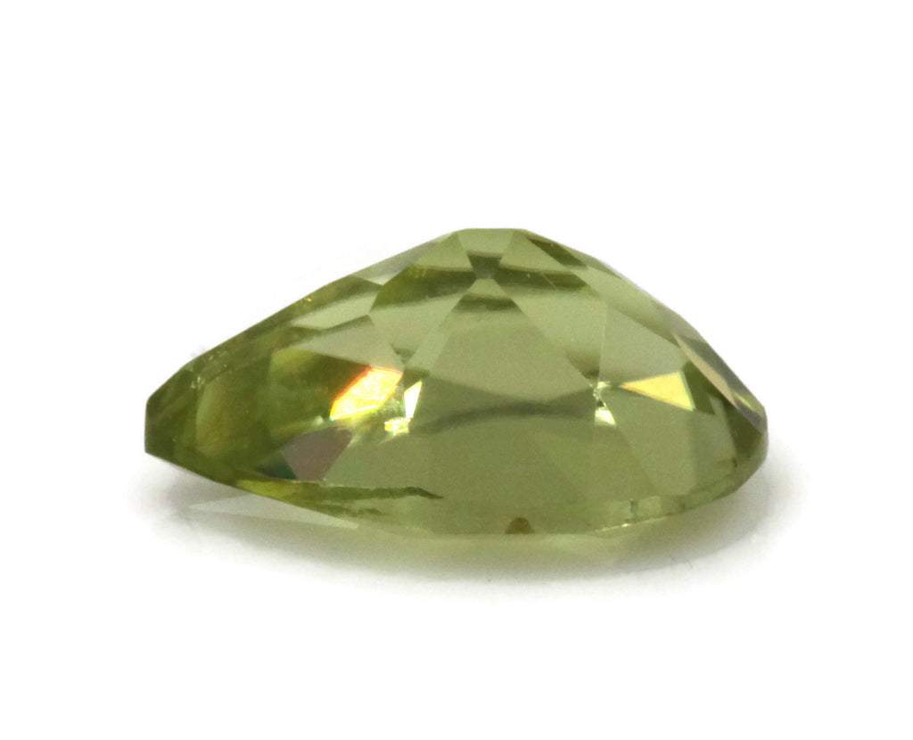 Peridot Pear 9x6mm-Planet Gemstones