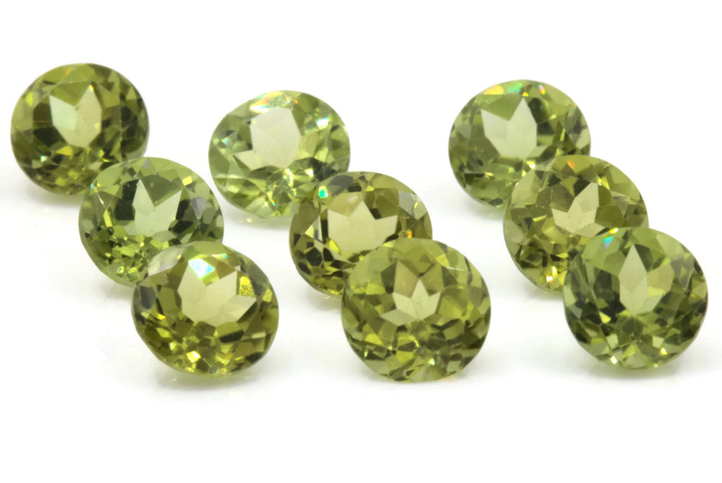 Peridot Round 6mm-Planet Gemstones