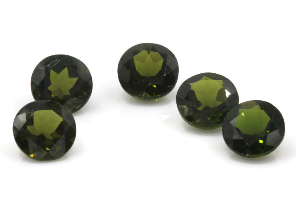 Chrome diopside 6.5mm-Planet Gemstones