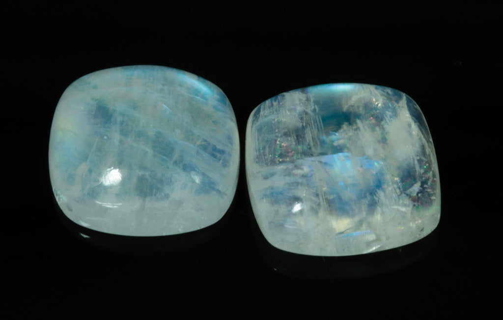 Moonstone Cabs 14mm-Planet Gemstones