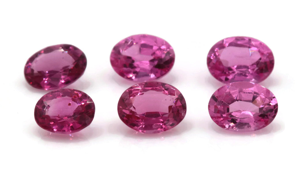 Pink Spinel Oval 5x4mm-Planet Gemstones