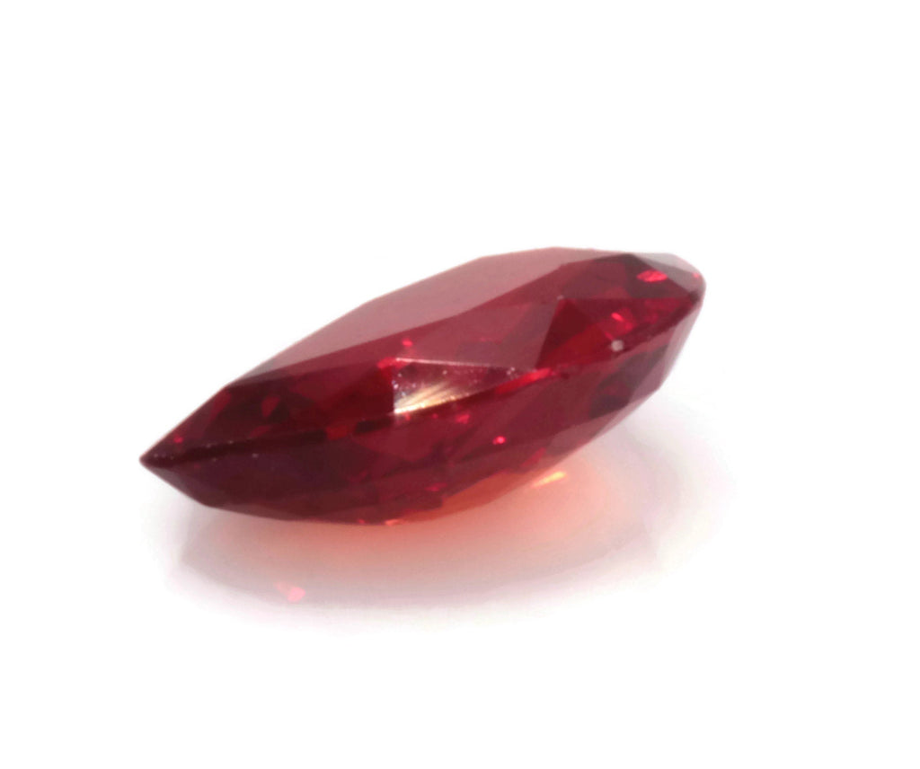 Natural Sapphire Sapphire Gemstone Faceted Sapphire Loose Stone loose sapphire Birthstone Sapphire Red Sapphire Pear shaped 0.65ct 5x7mm-Planet Gemstones