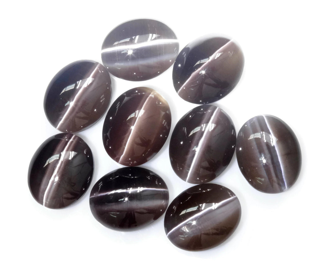 Sillimanite Cats Eye 10x8mm-Planet Gemstones
