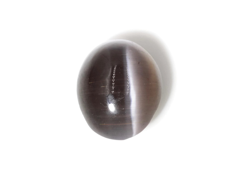 Sillimanite Cats Eye Oval 9x7mm-Planet Gemstones
