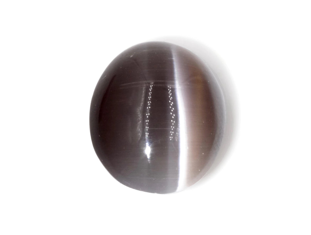 Sillimanite Cats Eye Oval 11x9mm-Planet Gemstones