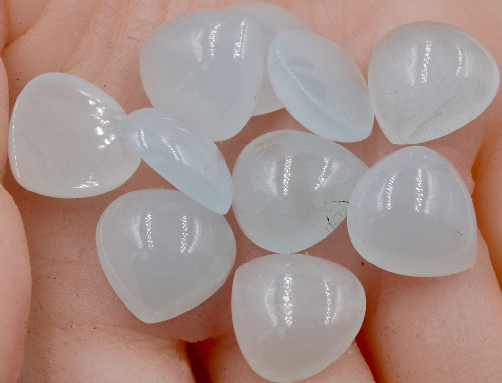 Natural Aquamarine 15mm Rd-Aquamarine-Planet Gemstones