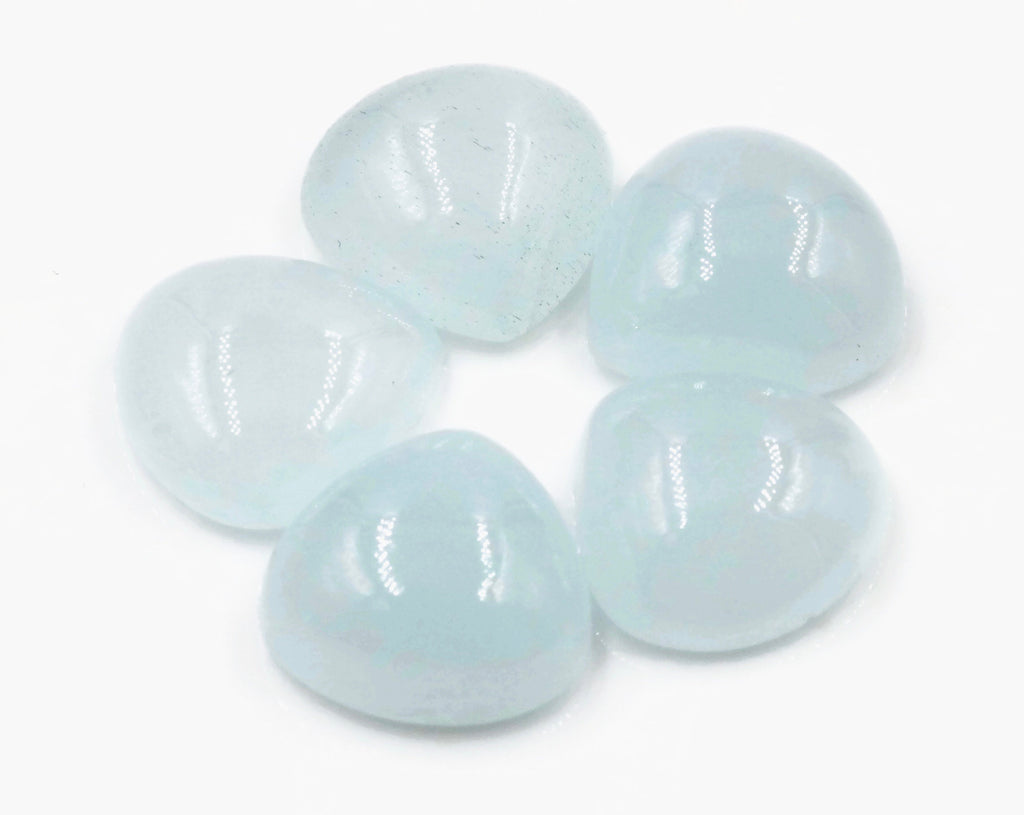 Natural Aquamarine 15mm Rd-Aquamarine-Planet Gemstones