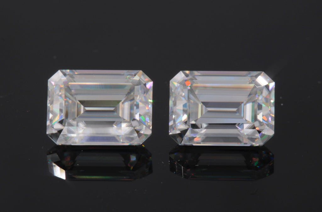 Moissanite 8x6mm-Planet Gemstones