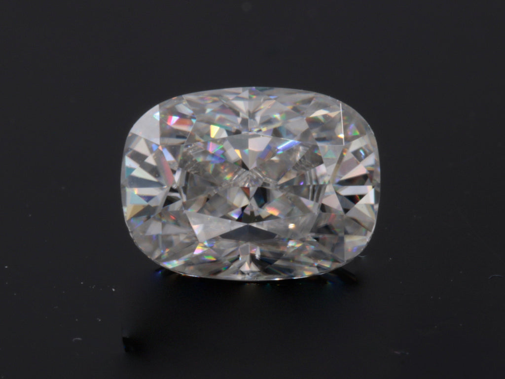 Moissanite Gemstone for wedding ring diamond alternative moissanite DIY jewelry supplies Moissanite Forever one 8x6mm 1.62ct-Planet Gemstones