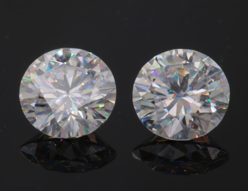Moissanite Gemstone for wedding ring diamond alternative moissanite DIY jewelry supplies Certify Moissanite Forever one 6mm 0.80ct-Planet Gemstones