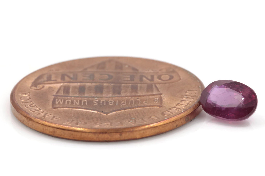 Ruby Oval 6x4mm-Ruby-Planet Gemstones