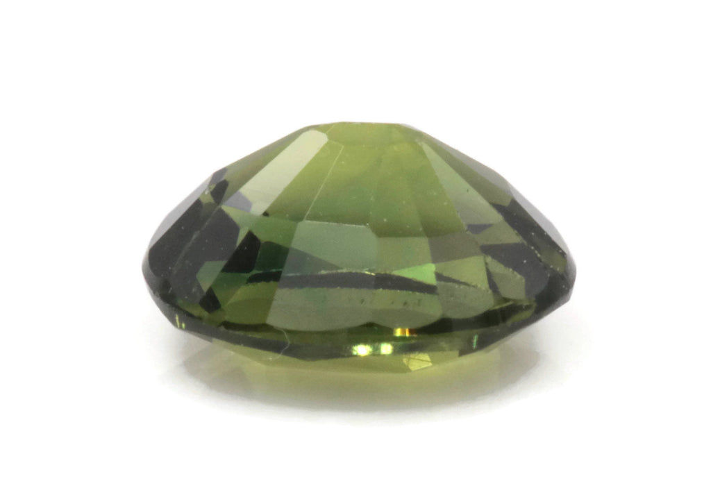 Natural Sapphire Green Sapphire DIY Jewelry Supply Sapphire September birthstone Green Sapphire 0.86ct 5x6mm-Planet Gemstones