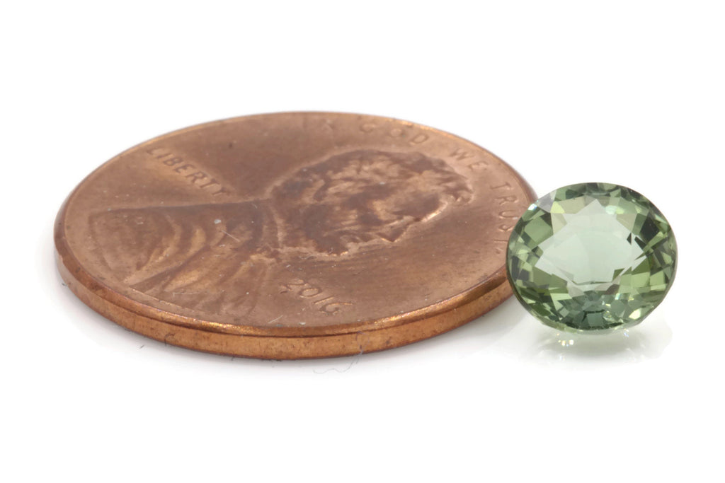 Green Tourmaline Round 6.5mm-Tourmaline-Planet Gemstones