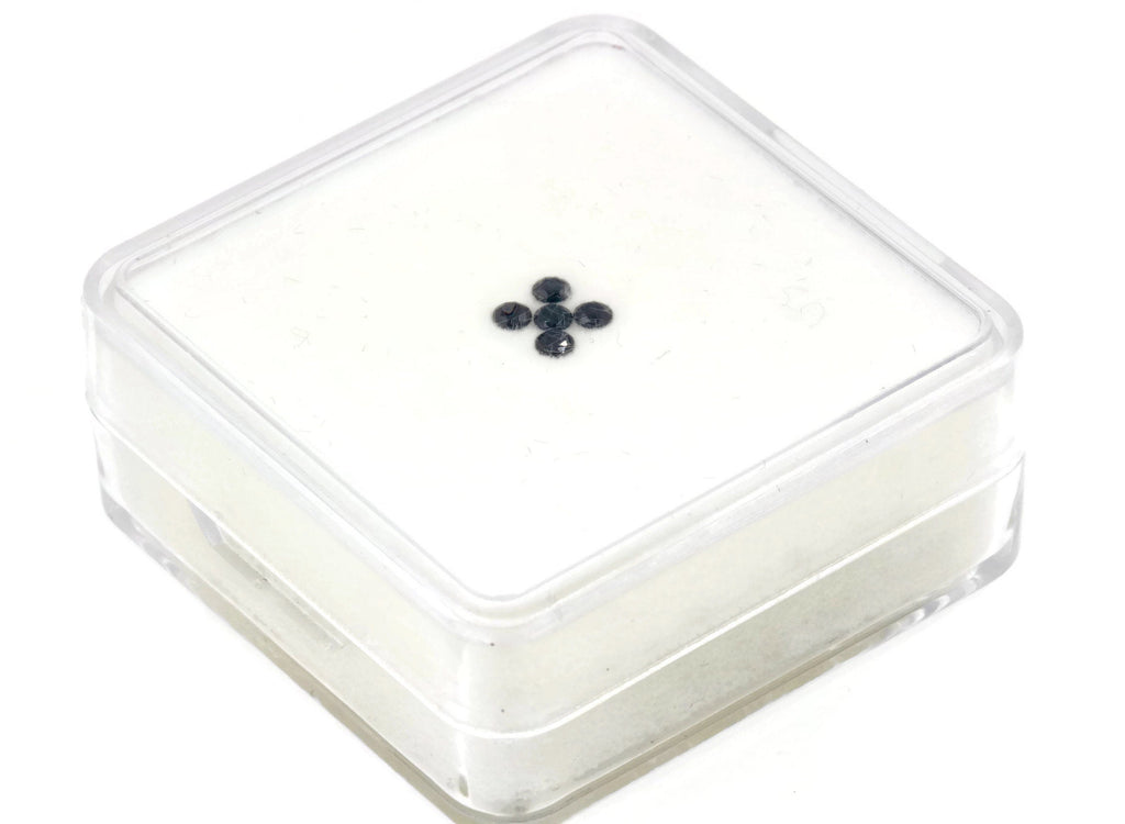 Black spinel 2mm-Planet Gemstones