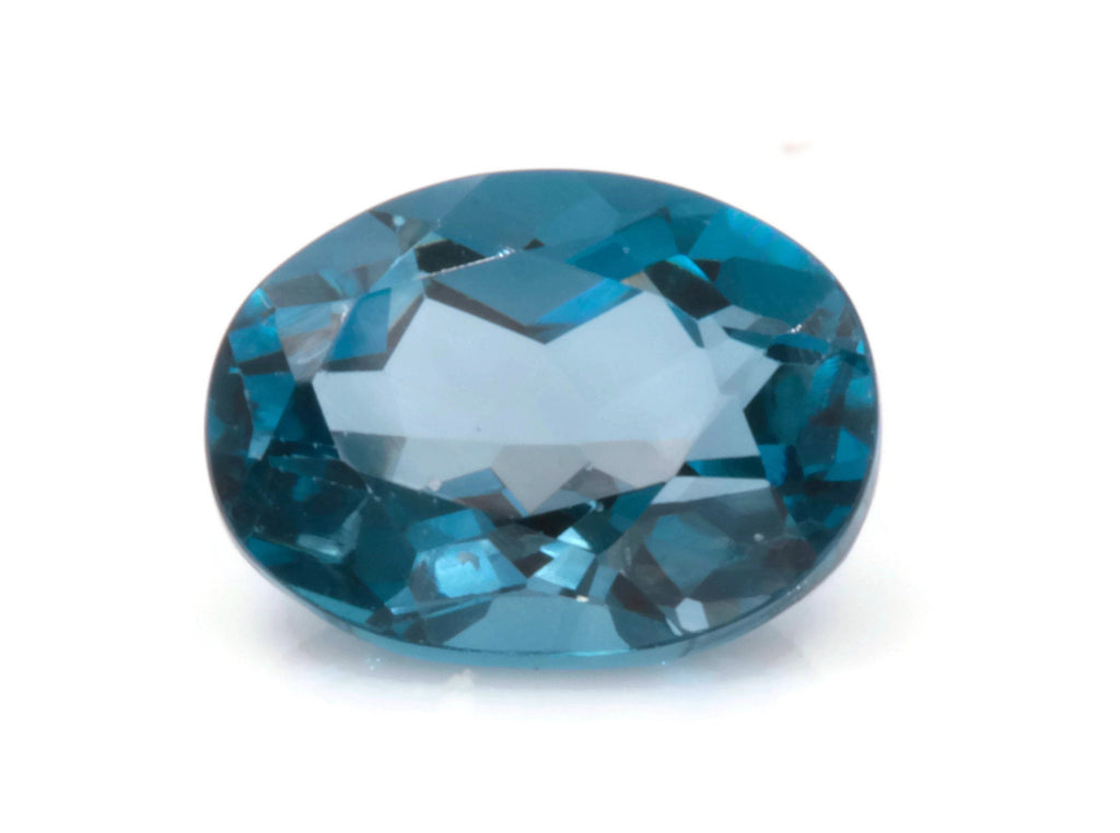 Natural Blue Topaz Gemstone Genuine Blue Topaz Faceted November Birthstone Blue Topaz Loose Blue Topaz OV 7X9mm 2.10cts Jewelry Supplies SKU:111013-Planet Gemstones