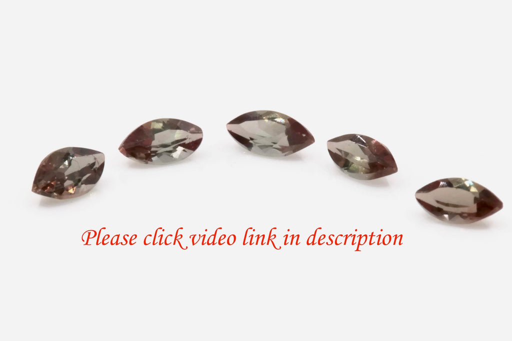 Natural Andalusite Andalusite Gemstone Genuine Andalusite Poor Man Alexandrite Faceted Andalusite DIY ANDALUSITE Faceted 4x2mm 0.4ct-Planet Gemstones
