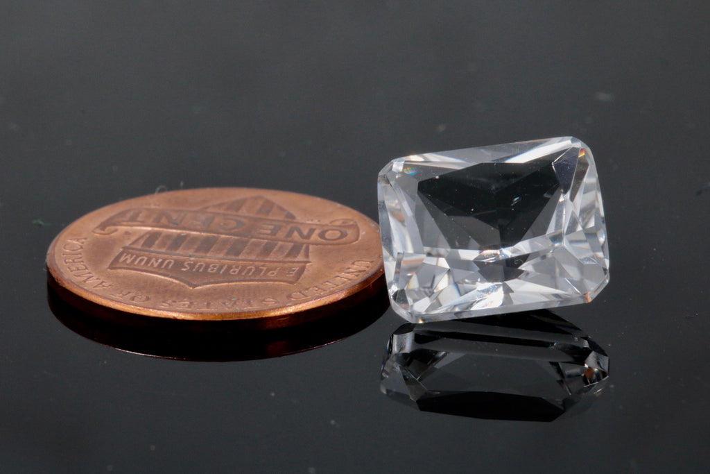 Rock Crystal 12x10mm-Planet Gemstones
