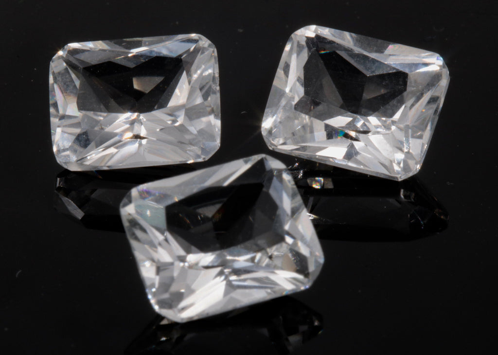 Rock Crystal 12x10mm-Planet Gemstones