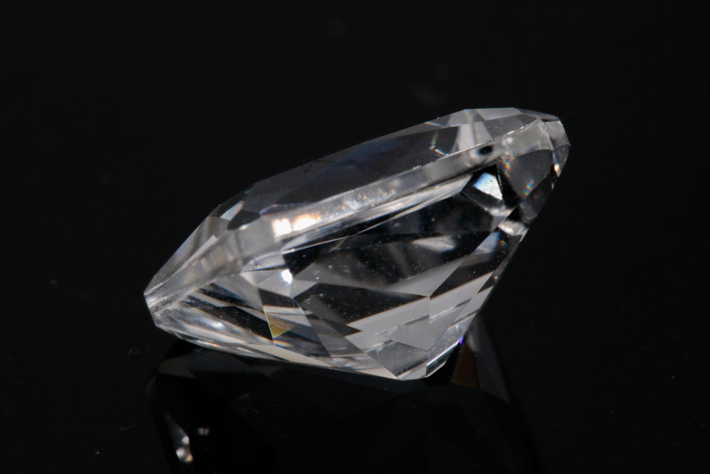 Rock Crystal 12x10mm-Planet Gemstones