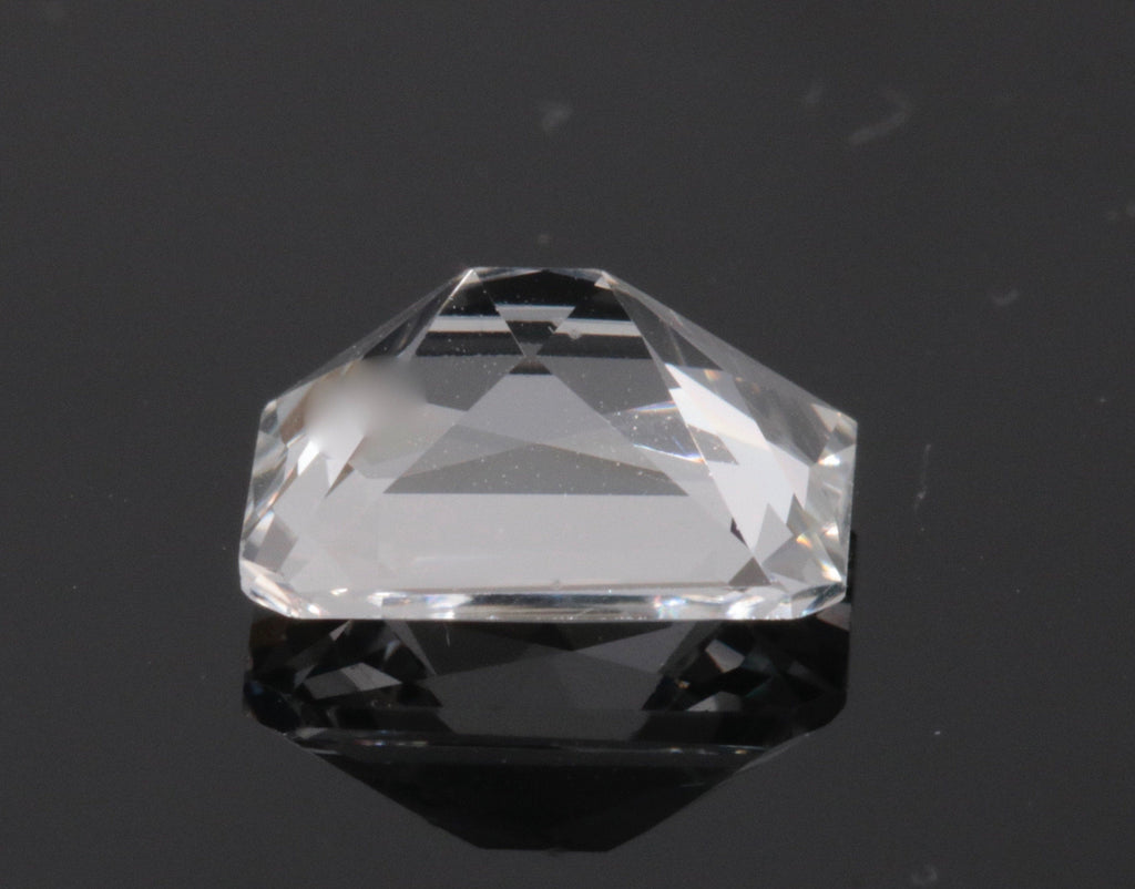 Natural Rock Crystal DIY Jewelry Quartz faceted quartz stone white quartz beads rock crystal Emerald Cut 10x8mm DIY Jewelry Supplies-Planet Gemstones