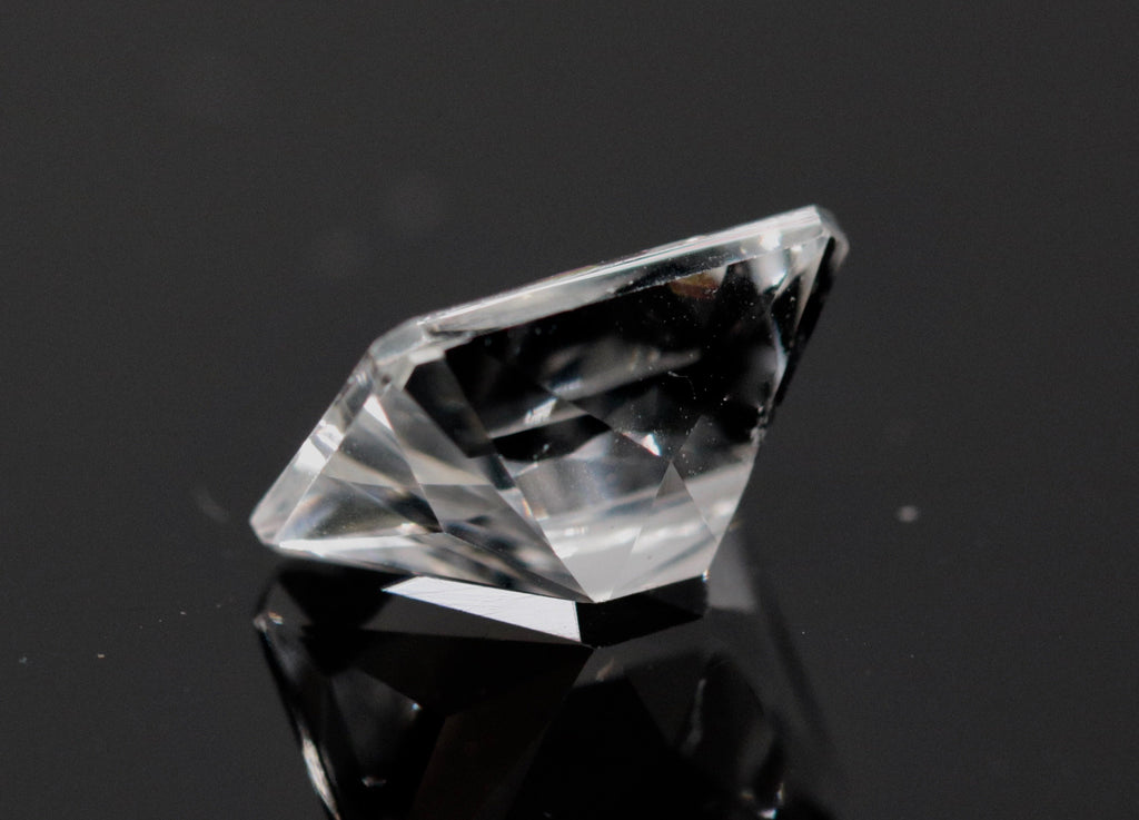 Natural Rock Crystal DIY Jewelry Quartz faceted quartz stone white quartz beads rock crystal Emerald Cut 9x7mm DIY Jewelry Supplies-Planet Gemstones