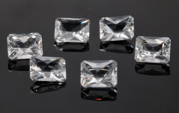 Rock Crystal 8x6mm