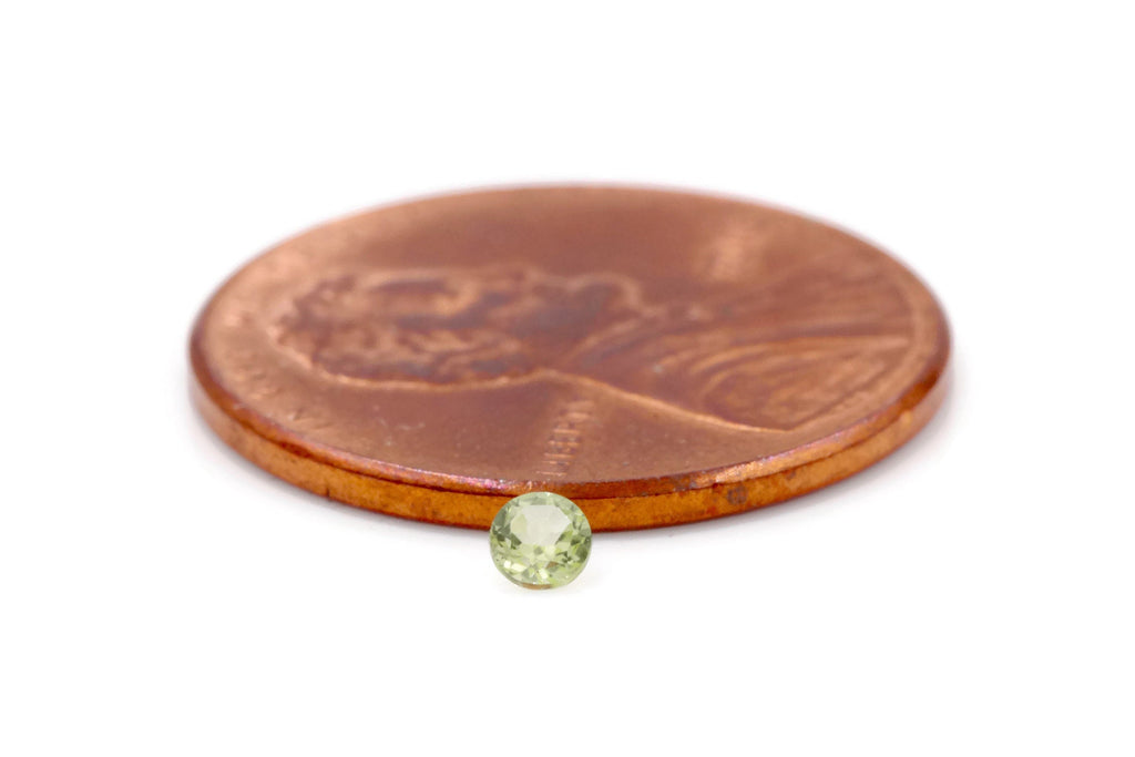 Peridot Natural Peridot Green Peridot Peridot Melee Gemstone August Birthstone DIY Jewelry Supplies Peridot 5 PCS 0.34ct 2.5mm Gift for Her-Planet Gemstones