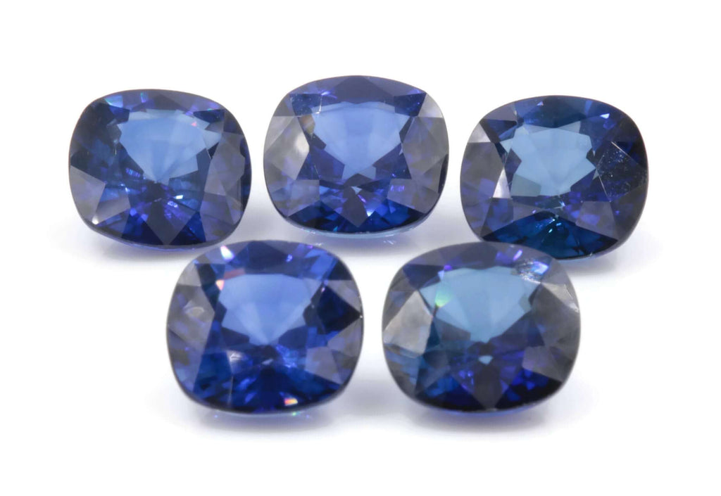 Blue Sapphire Variety 4.98ct 10mm Sapphire Gemstone Genuine Sapphire for Sapphire Jewelry loose sapphire Birthstone wedding gemstone-Planet Gemstones