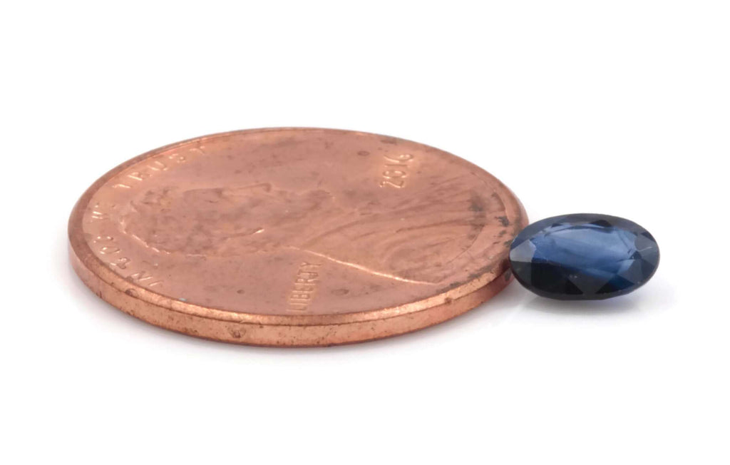 Blue Sapphire Variety 0.51ct 6x4mm Sapphire Gemstone Genuine Sapphire for Sapphire Jewelry loose sapphire Birthstone wedding gemstone-Planet Gemstones