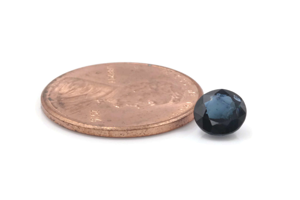 Blue Sapphire Variety 1ct 6mm Sapphire Gemstone Genuine Sapphire for Sapphire Jewelry loose sapphire Birthstone wedding gemstone-Planet Gemstones