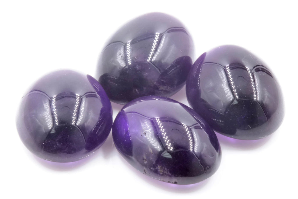 Natural amethyst gemstone amethyst cabochon loose stone genuine amethyst stone loose amethyst amethyst loose stone 18x13mm 12.46ct-Planet Gemstones