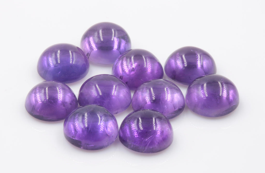 Amethyst Round 9mm-Planet Gemstones