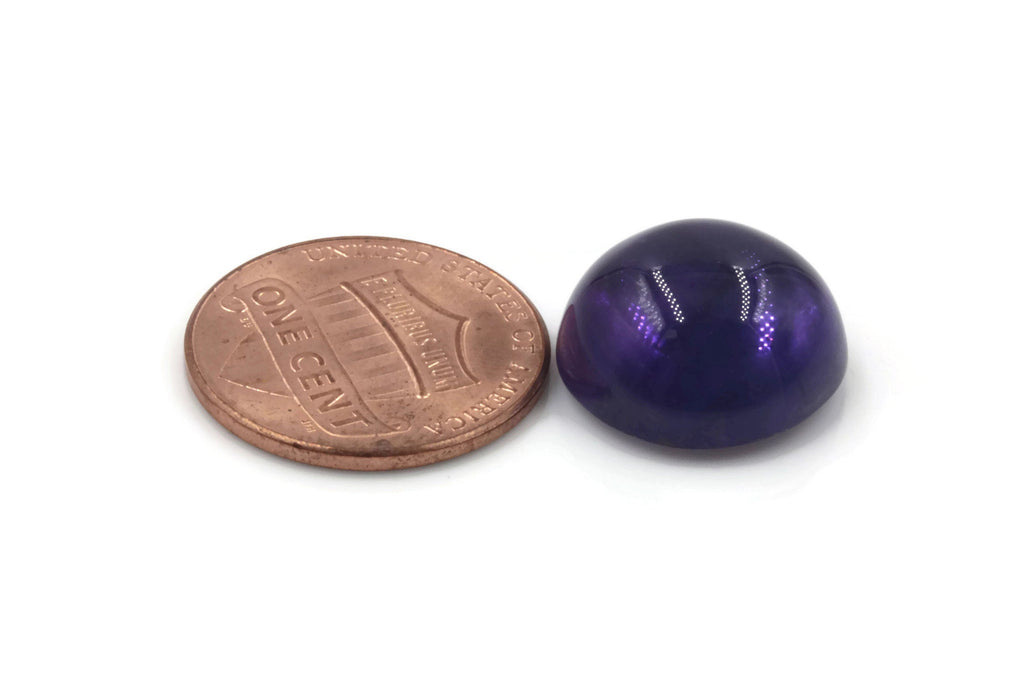 Amethyst Round 15mm-Planet Gemstones