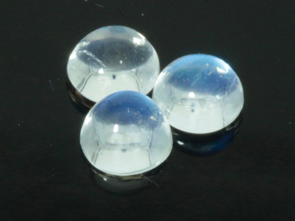 Moonstone cabs 5mm-Planet Gemstones