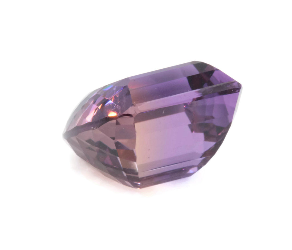 natural ametrine gemstone/top quality faceted ametrine loose stone/genuine ametrine for jewelry/ametrine gem stone 16x15mm 18.84ct-Planet Gemstones