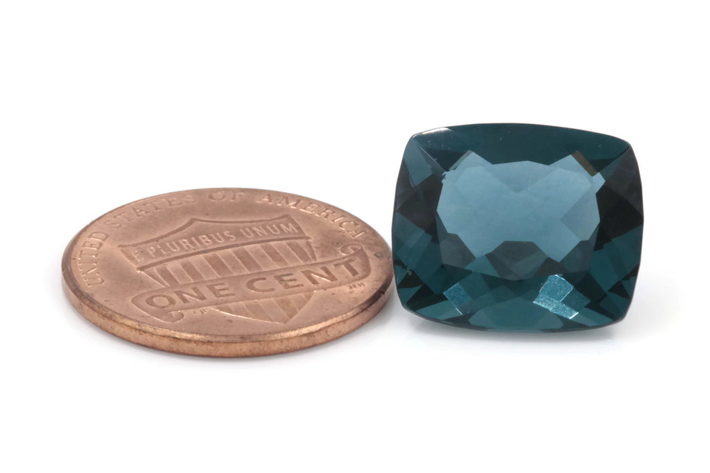 Flourite Cushion 14x12mm-Planet Gemstones