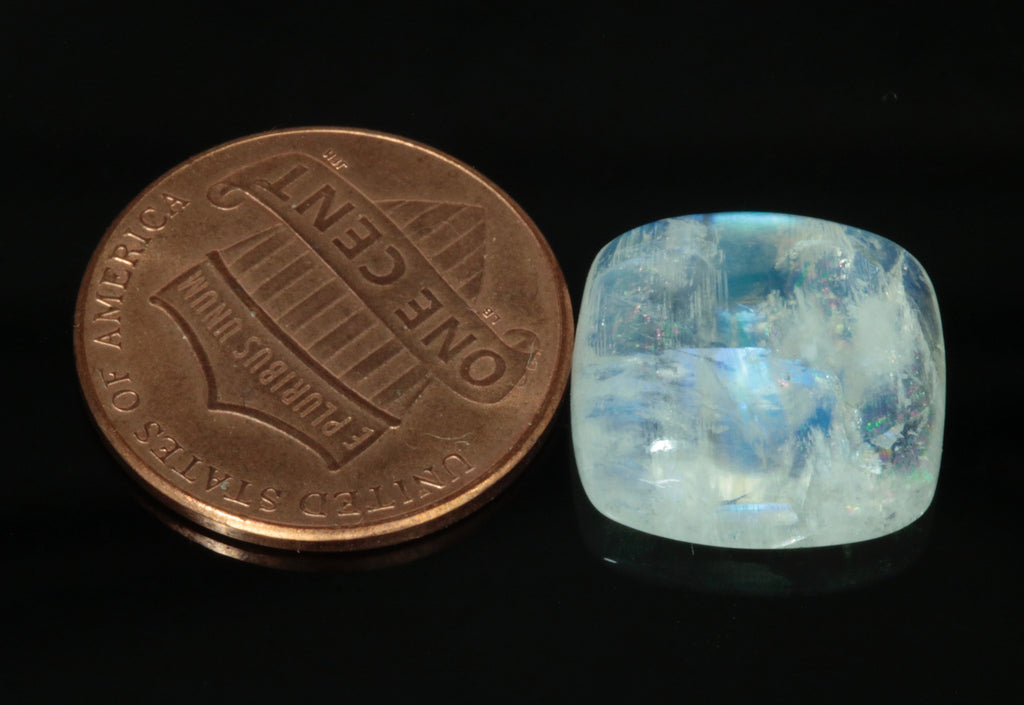 Moonstone Cabs 14mm-Planet Gemstones