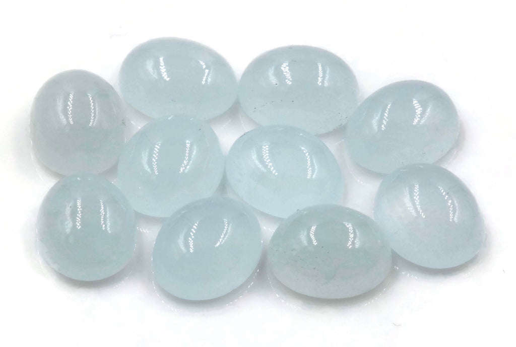 Aquamarine 10x8mm-Aquamarine-Planet Gemstones
