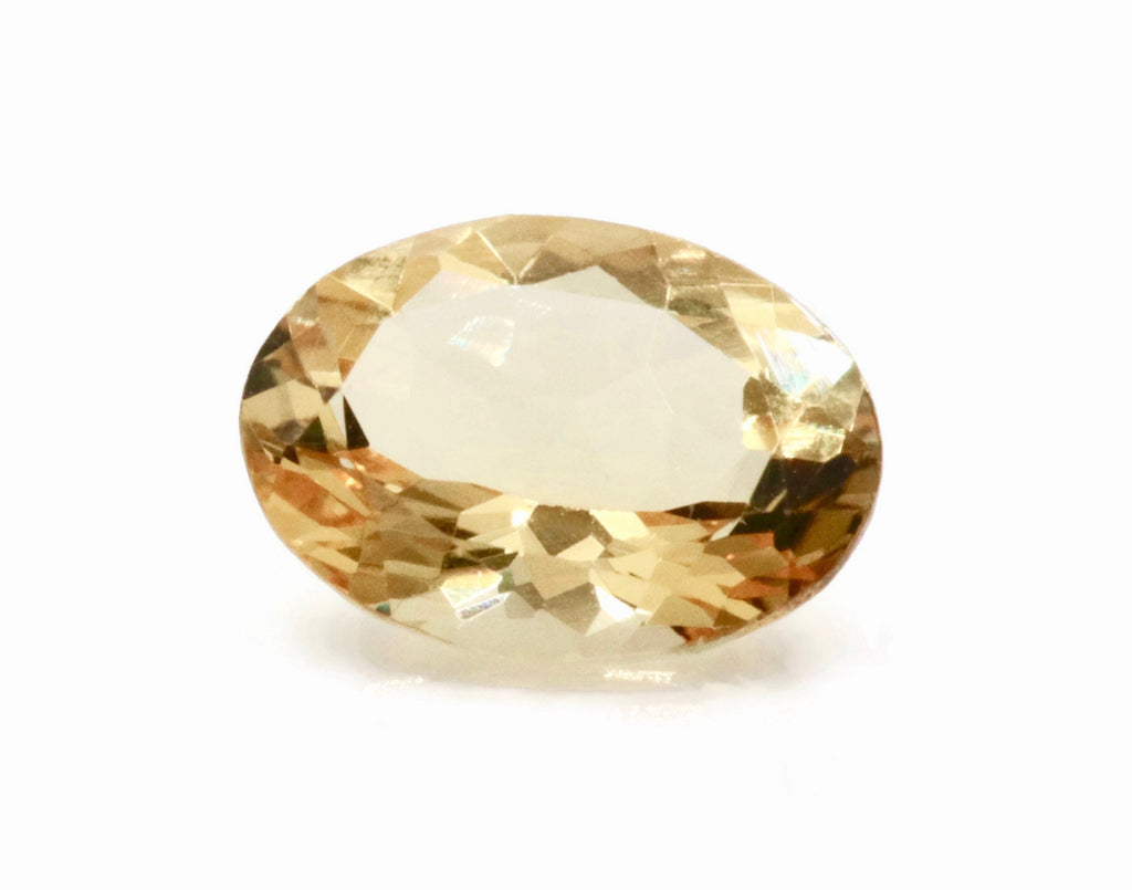 Natural lemon Beryl 8x6mm genuine yellow beryl Loose Stone beryl SKU:00111317 DIY Jewelry Supplies-Planet Gemstones