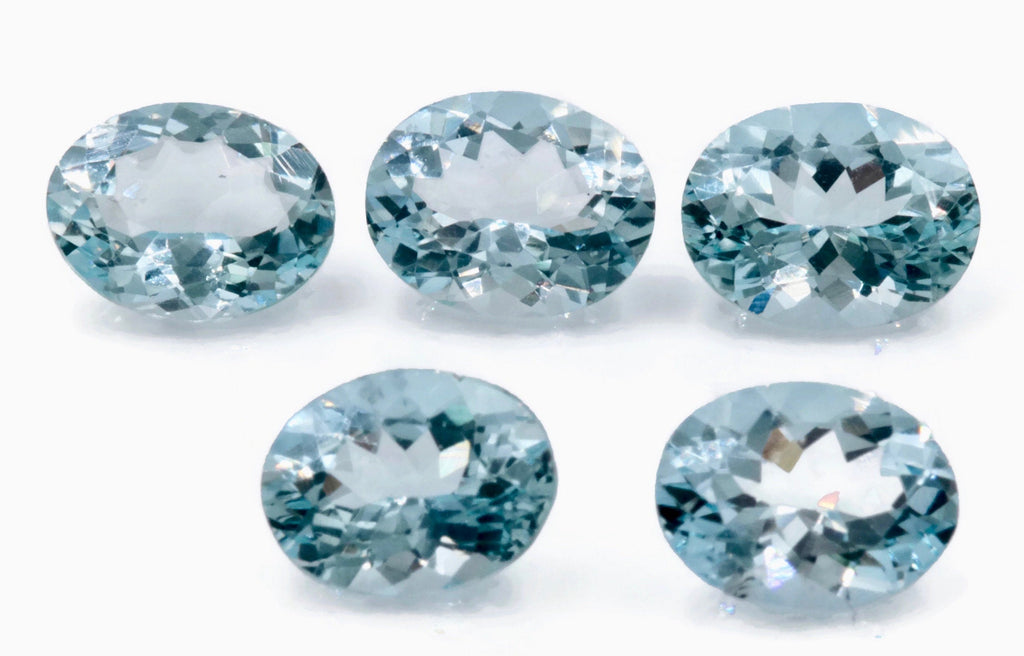 Natural Aquamarine 9x7mm 1.57ct-Aquamarine-Planet Gemstones
