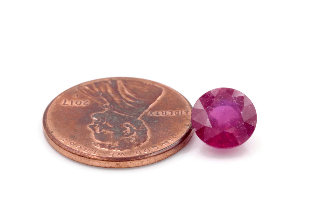 Ruby Round 8mm-Ruby-Planet Gemstones