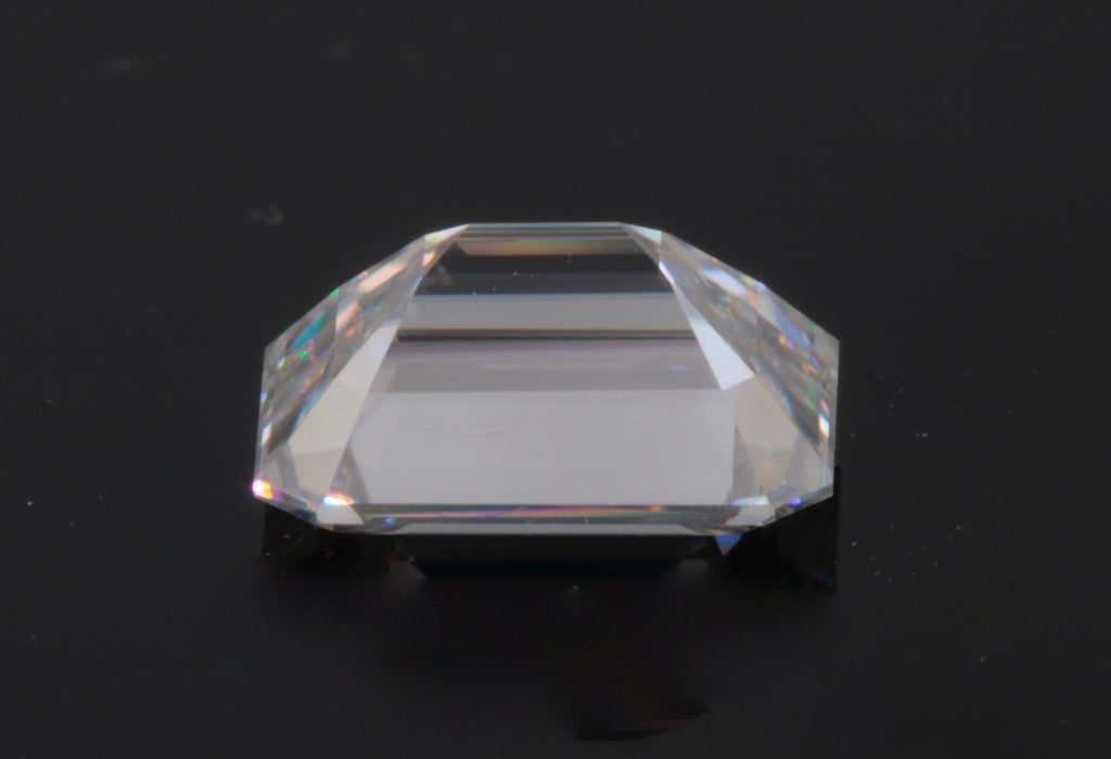 Moissanite Gemstone for wedding ring diamond alternative moissanite DIY jewelry supplies Moissanite Forever one 8x6mm 1.60ct-Planet Gemstones