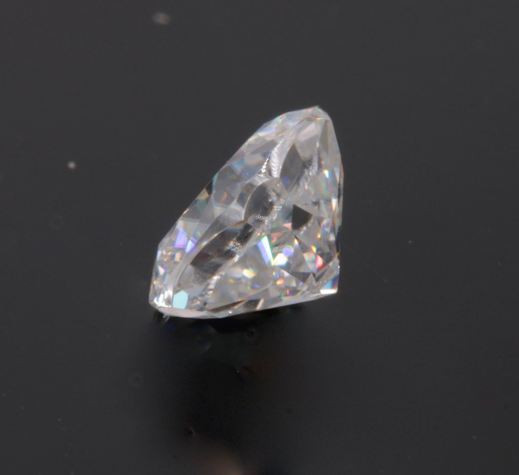 Moissanite Gemstone for wedding ring diamond alternative moissanite DIY jewelry supplies Certify Moissanite Forever one 6mm 1.07ct-Planet Gemstones