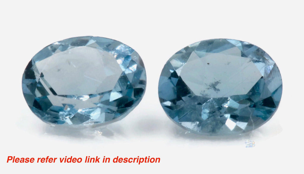 Aquamarine Oval 5x4mm-Aquamarine-Planet Gemstones