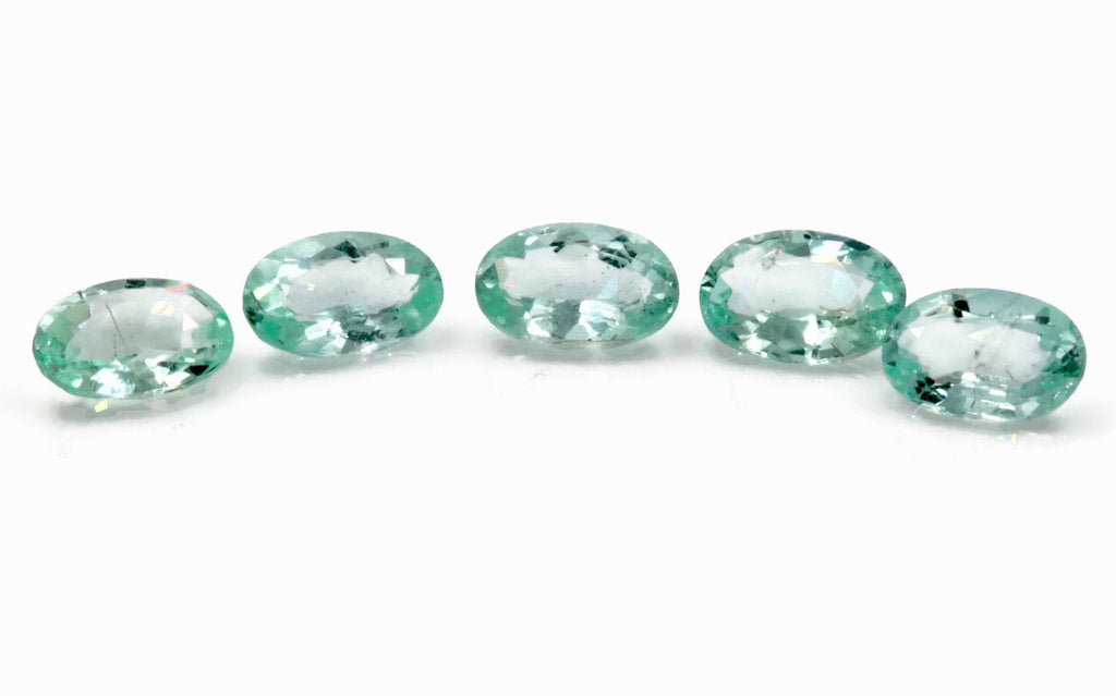 Natural Paraiba Tourmaline Green Tourmaline DIY Jewelry Supply Tourmaline October birthstone Paraiba Tourmaline OV 6X4mm-Tourmaline-Planet Gemstones